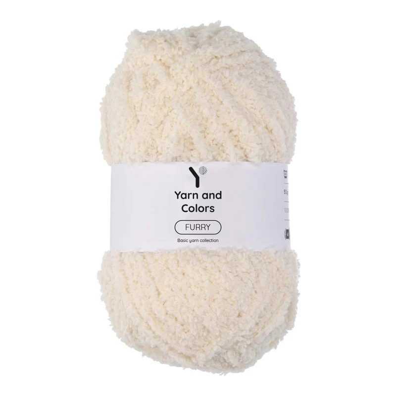 Yarn and Colors Furry 002 Creme