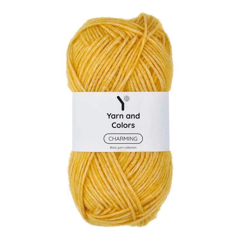 Yarn and Colors Charming 015 Senfgelb