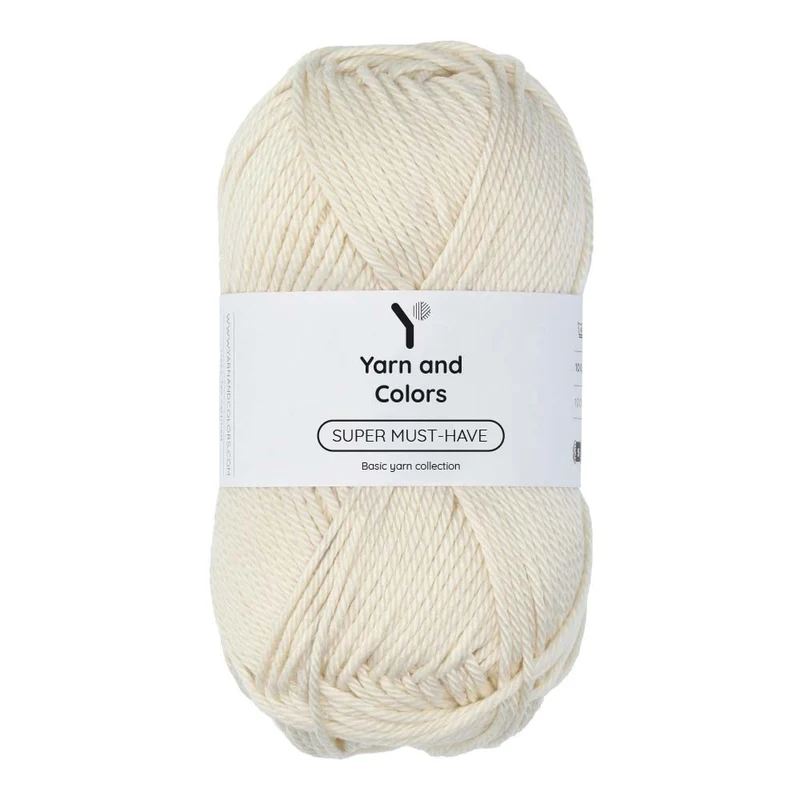Yarn and Colors Super Must-have 002 Creme