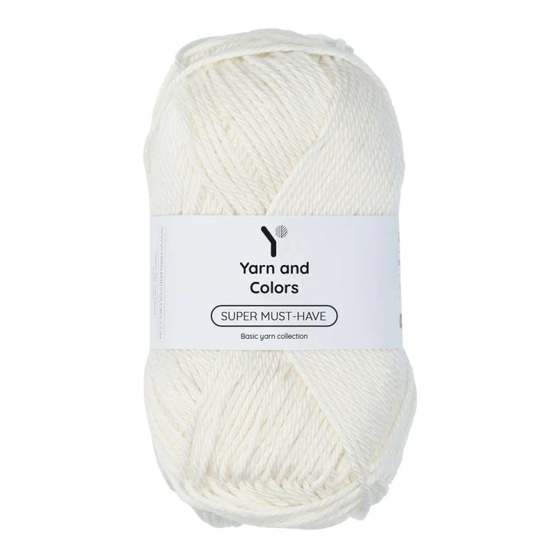 Yarn and Colors Super Must-have 001 Weiß