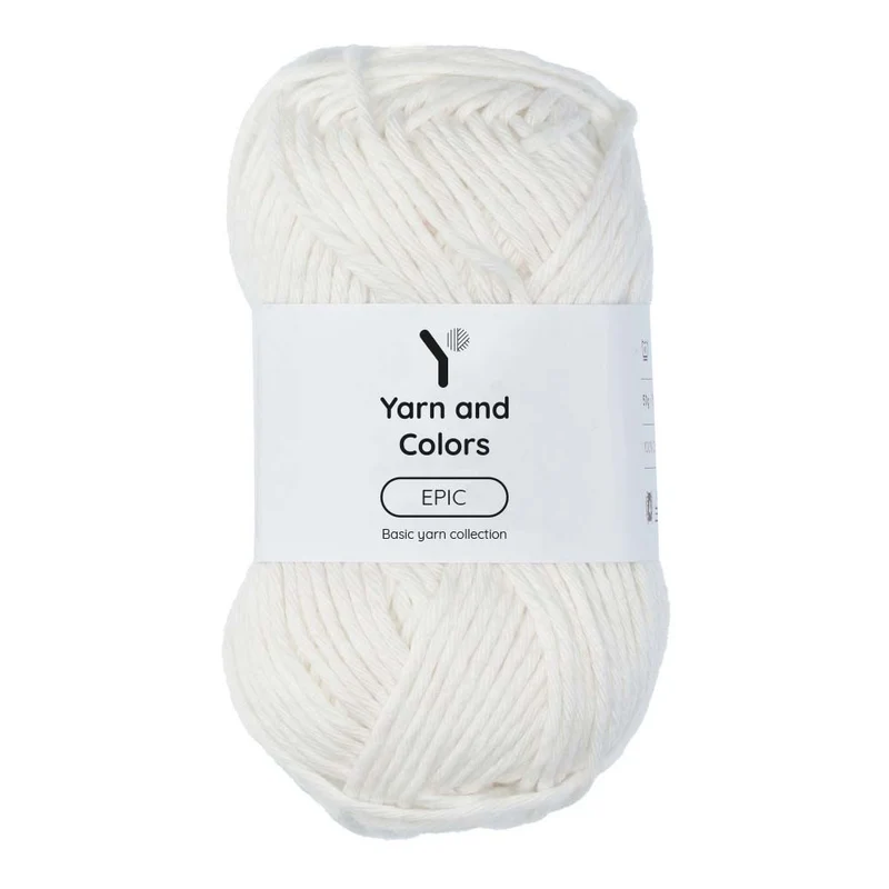Yarn and Colors Epic 001 Weiß