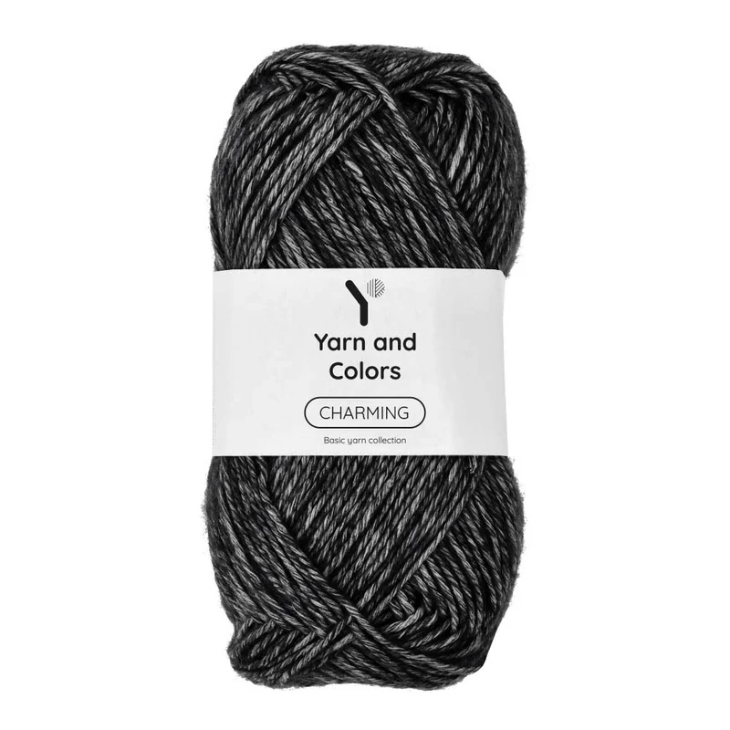 Yarn and Colors Charming 100 Schwarz