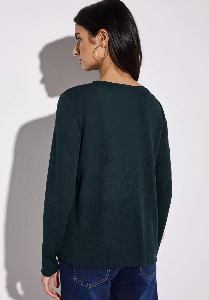 Strick-Look Jacke