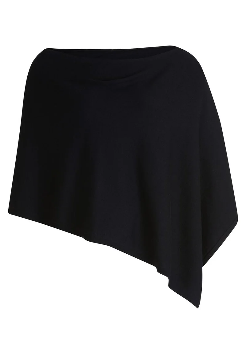 Strick-Poncho