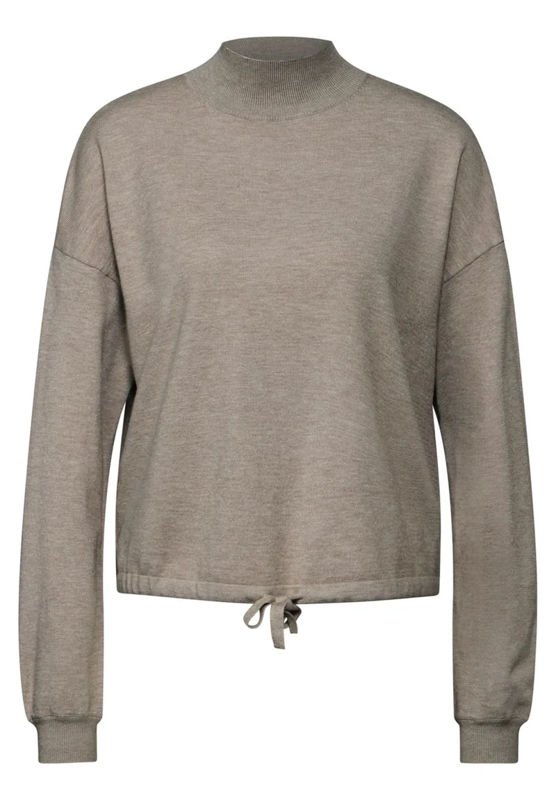 Kurzer Turtleneck-Sweater