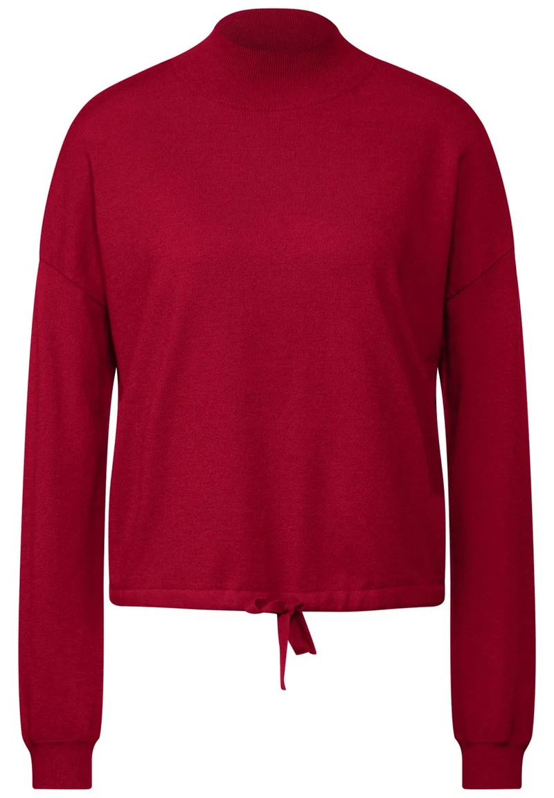 Kurzer Turtleneck-Sweater