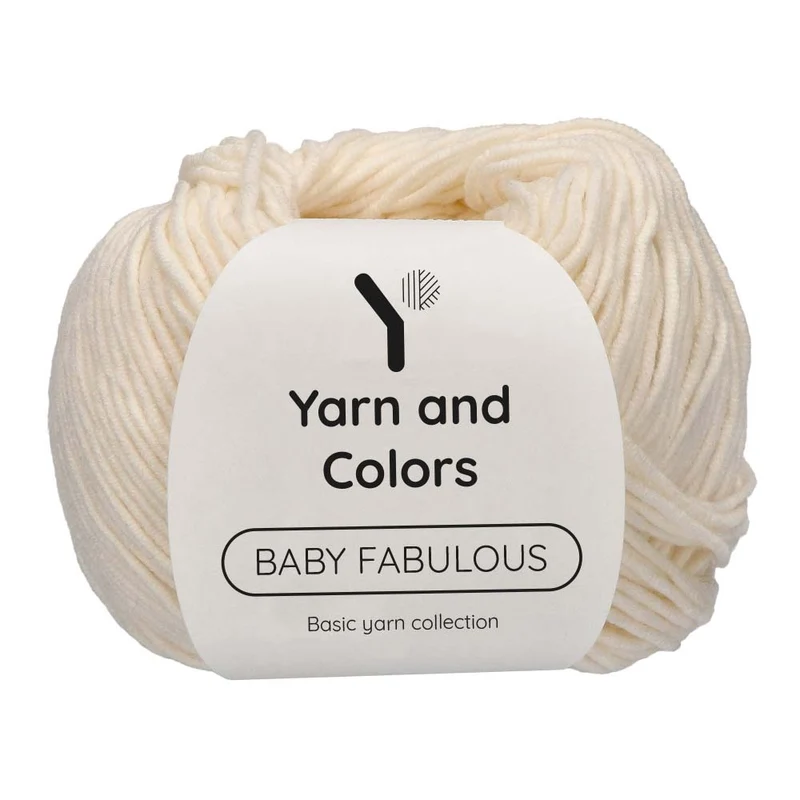 Yarn and Colors Baby Fabulous 002 Creme