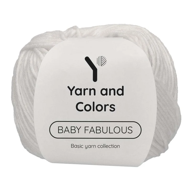 Yarn and Colors Baby Fabulous 001 Weiß