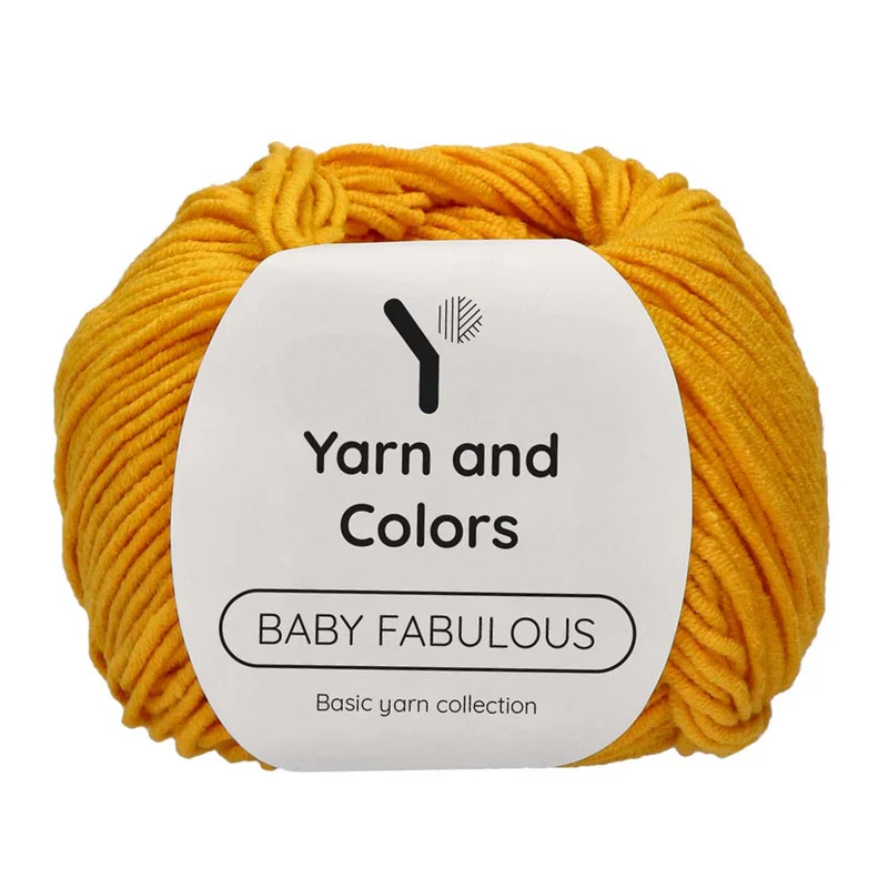Yarn and Colors Baby Fabulous 015 Senfgelb