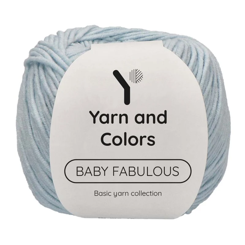 Yarn and Colors Baby Fabulous 063 Eisblau