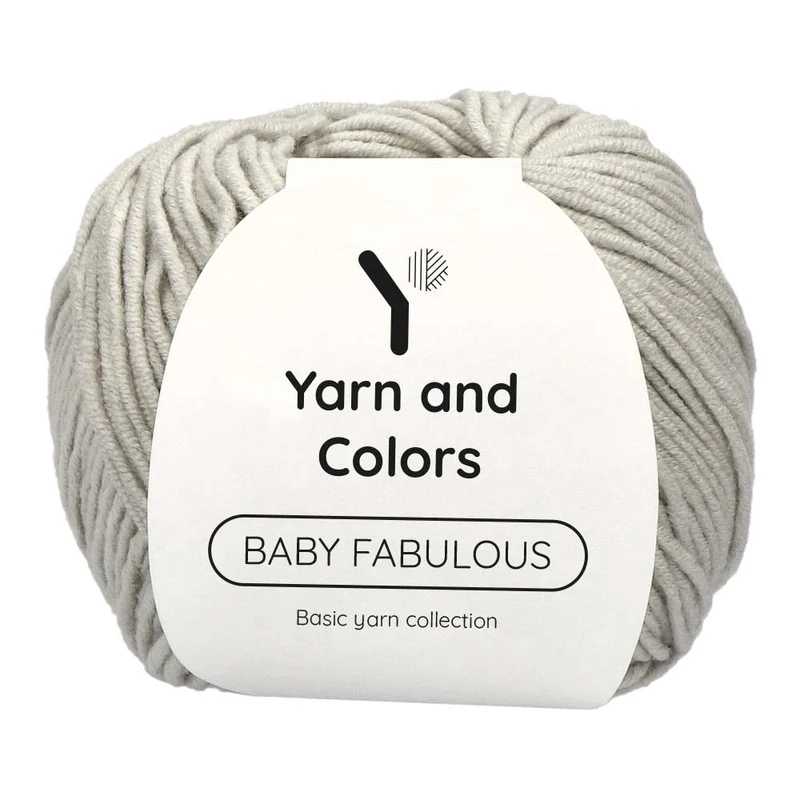 Yarn and Colors Baby Fabulous 095 Soft Grey