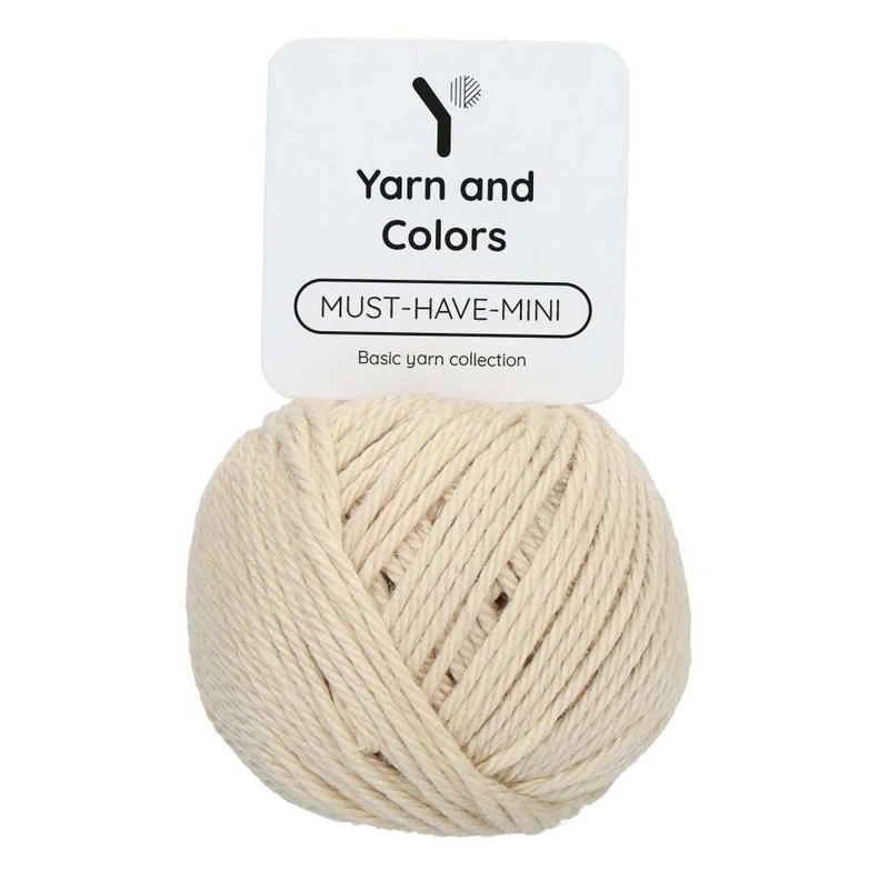 Yarn and Colors Must-have Minis 003 Naturweiß