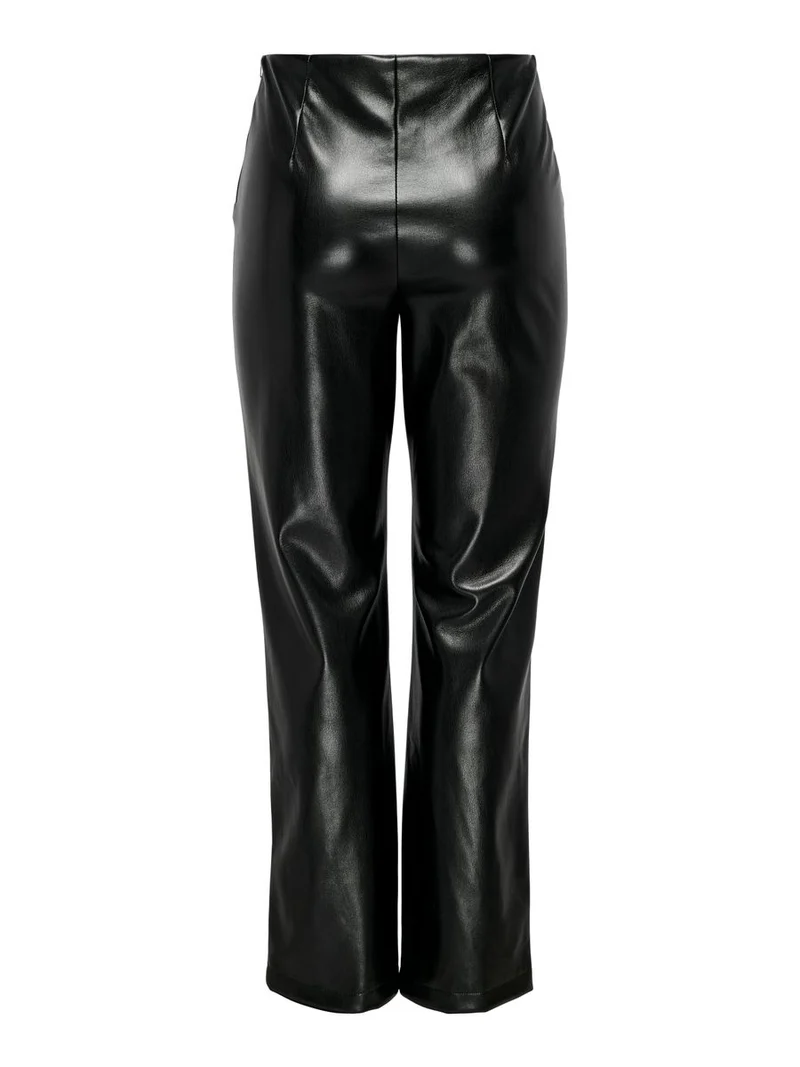 ONLZETA HW FAUX LEA STRAIGHT CC PANT PNT