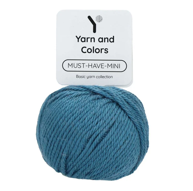 Yarn and Colors Must-have Minis 069 Petrolblau