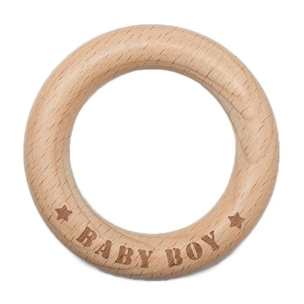 Durable Holz-Beißring für Jungen