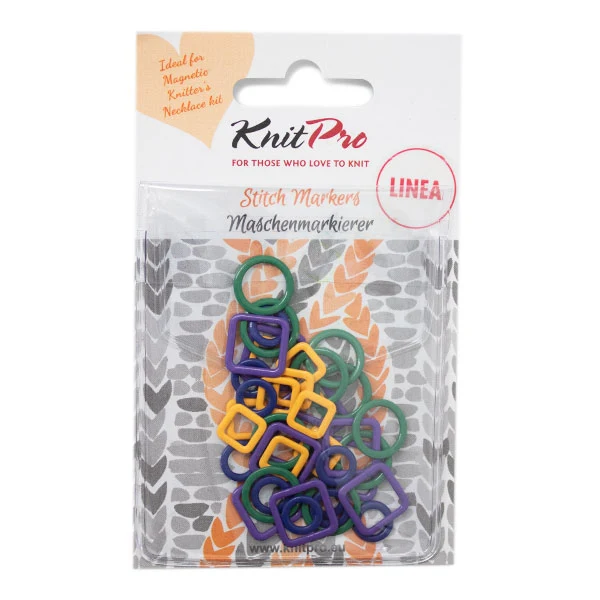 KnitPro Linea Maschenmarkierer aus Metall