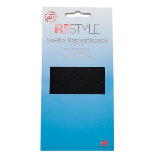 Restyle Snelfix Reparaturtuch Schwarz