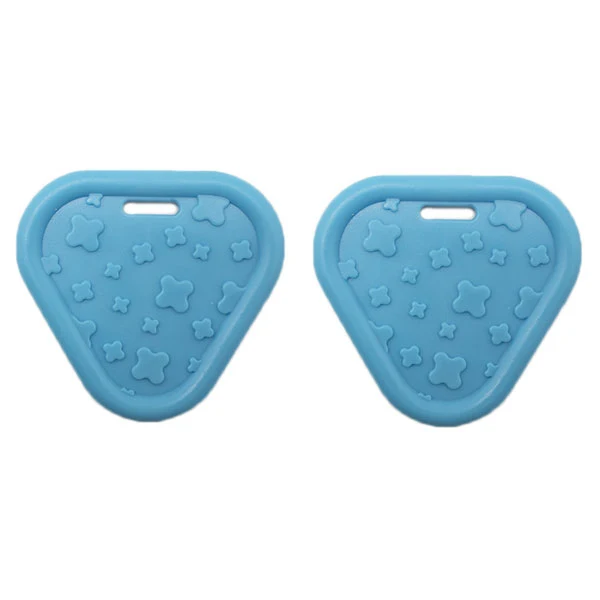 Durable Beißring Dreieck 298 Hellblau