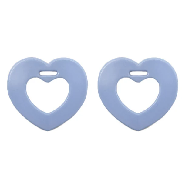 Durable Beißring Herz 259 Blau