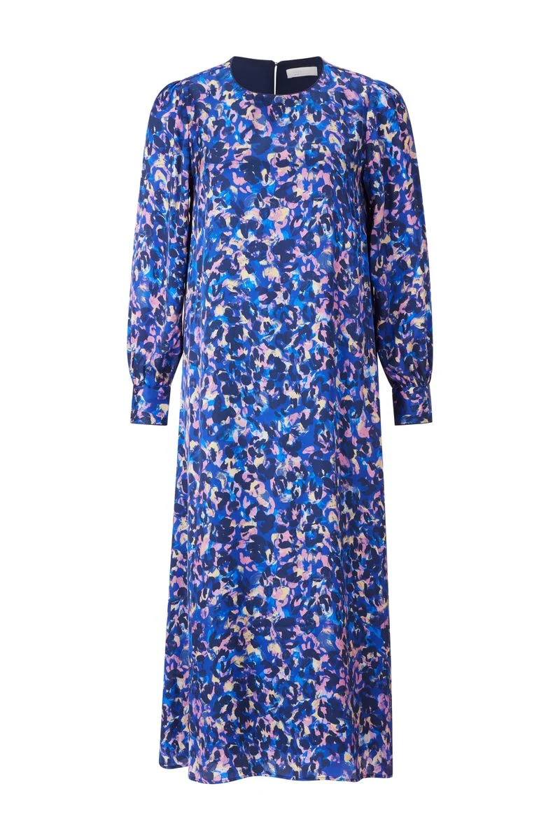 Printed midi dress
