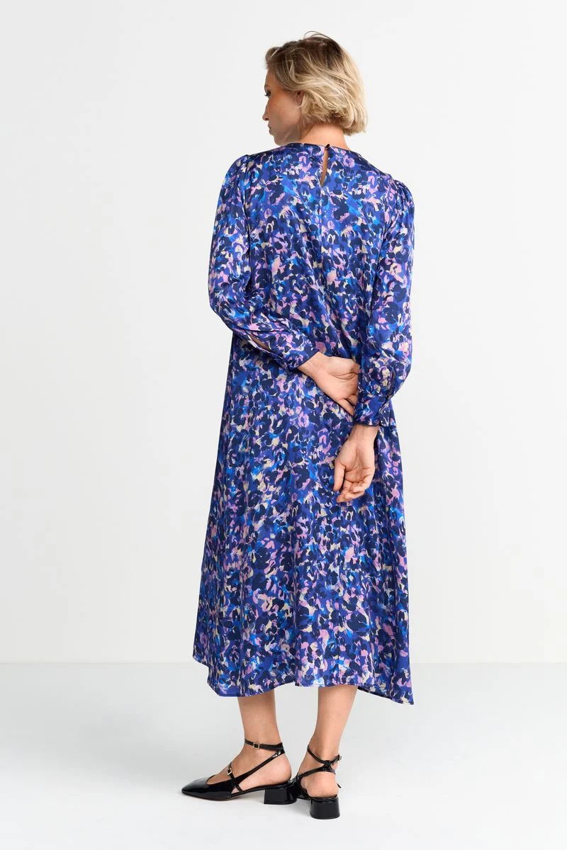 Printed midi dress