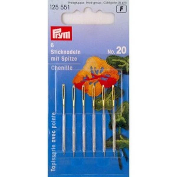 Prym-Sticknadeln Nr. 22 (scharfe Spitze)