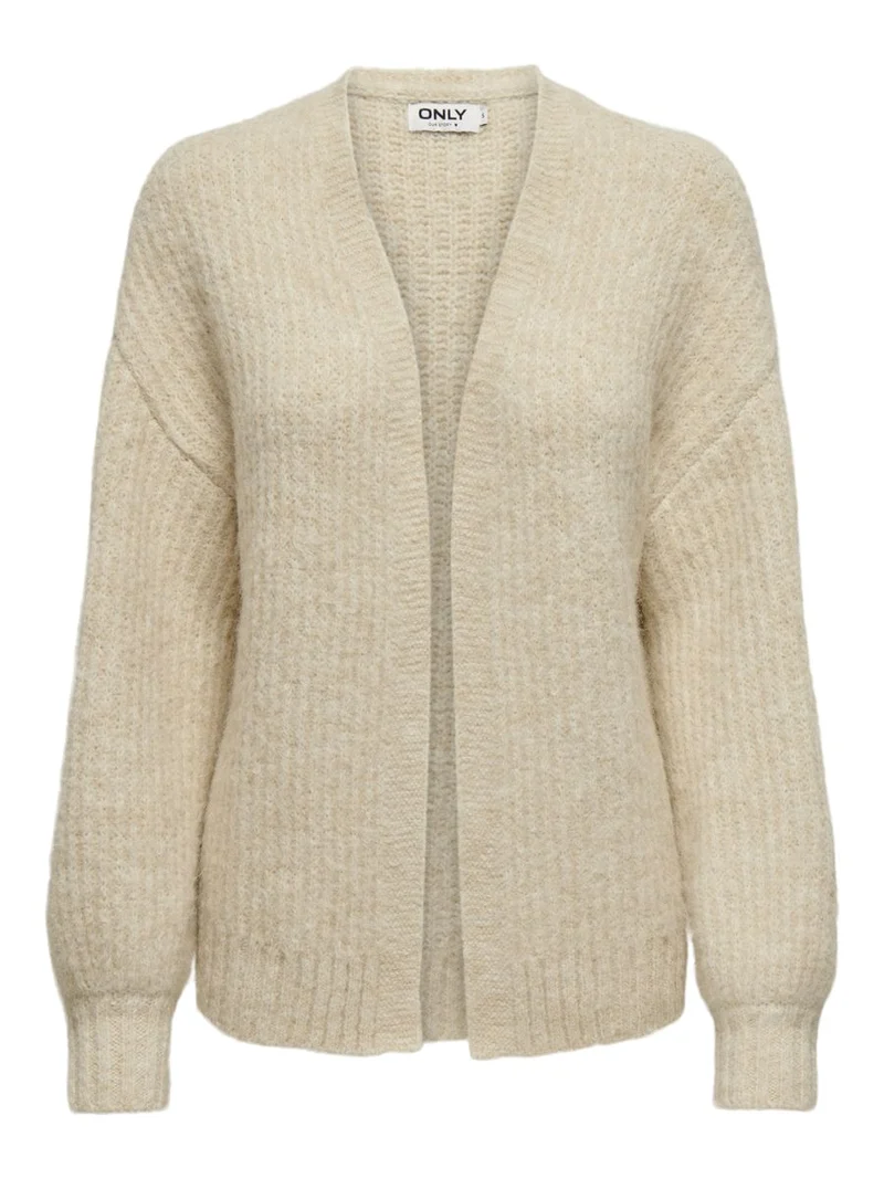 ONLMAGGIE LIFE LS RIB OPEN CARDI CC KNT