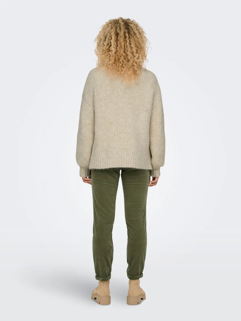 ONLMAGGIE LIFE LS RIB OPEN CARDI CC KNT