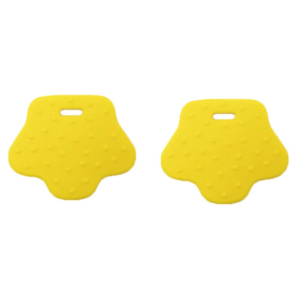 Robuster Beißring „Tierpfote“ 645 Gelb