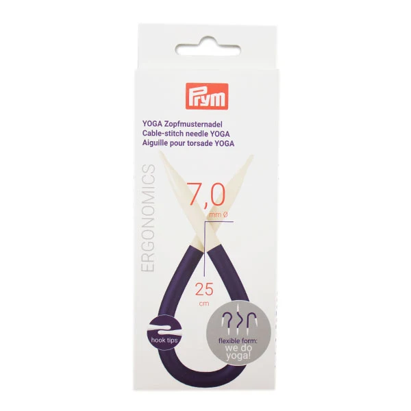 Prym Yoga-Stricknadeln mit Kabel, 7 mm