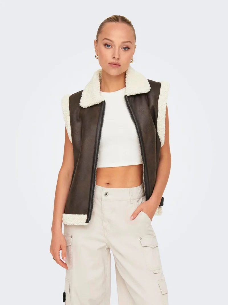 ONLBETTY BONDED WAISTCOAT CC OTW