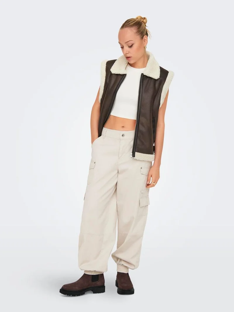 ONLBETTY BONDED WAISTCOAT CC OTW