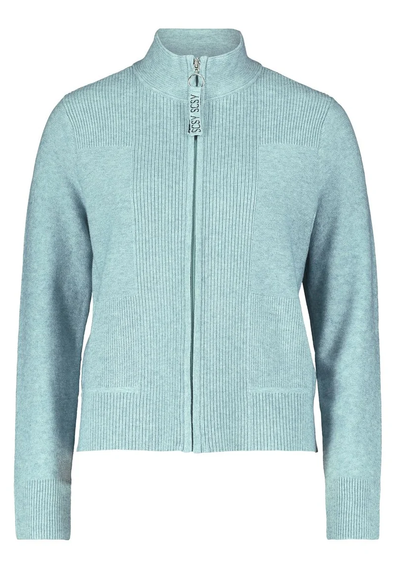 Basic-Strickjacke
