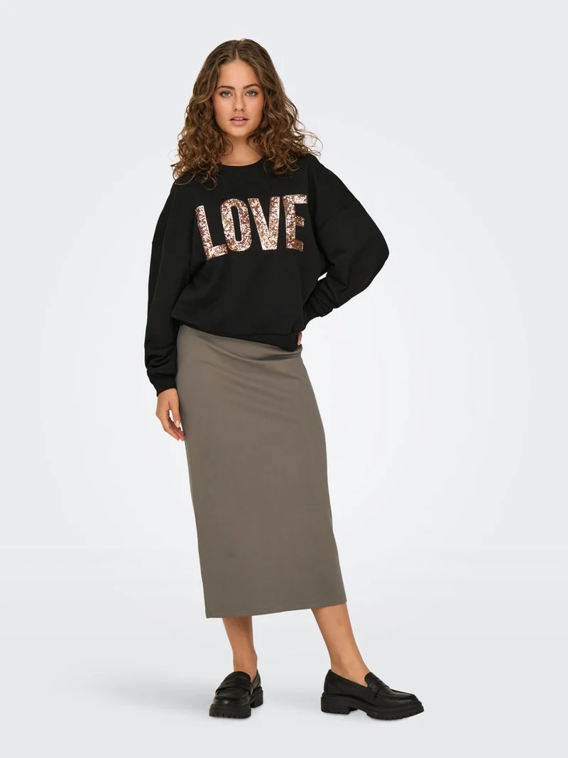 ONLTIA HW LONG SLIT PENCIL SKIRT CC PNT