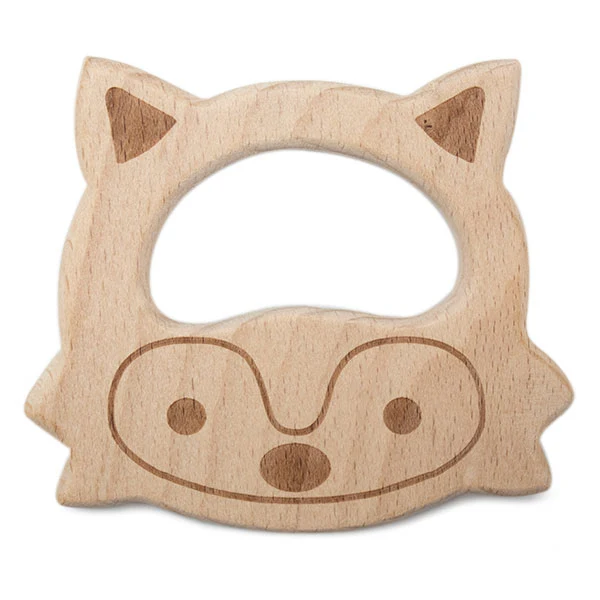 Durable Beißtier aus Holz: Fuchs