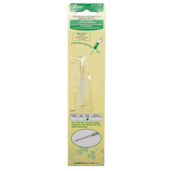 Clover Punch Nadel-Nachfüllpackung 6-fädig