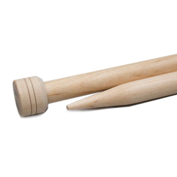 DROPS Basic Stricknadeln aus Holz, 35 cm, 7,0 mm