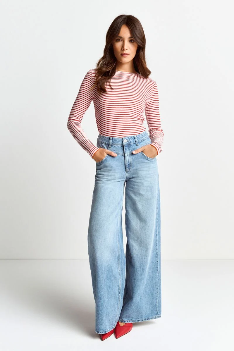 Organic Sparkle Longsleeve Striped