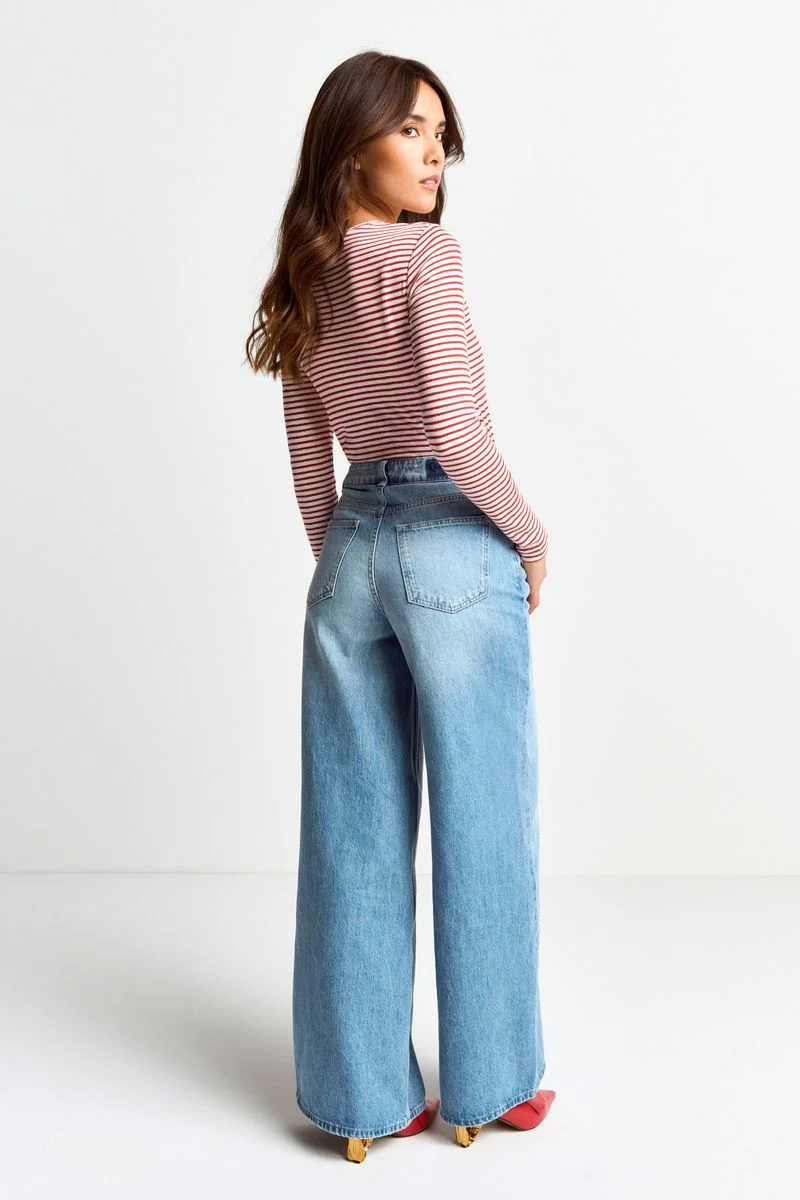 Organic Sparkle Longsleeve Striped