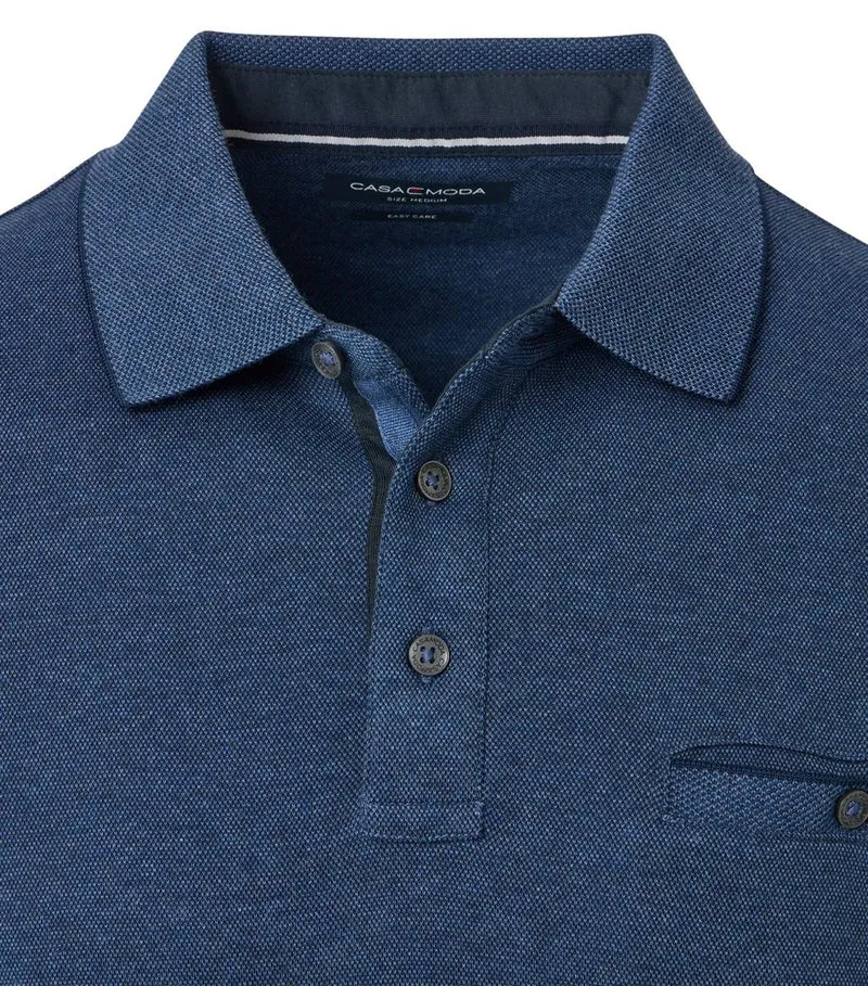 Polo-Shirt Langarm gestreift