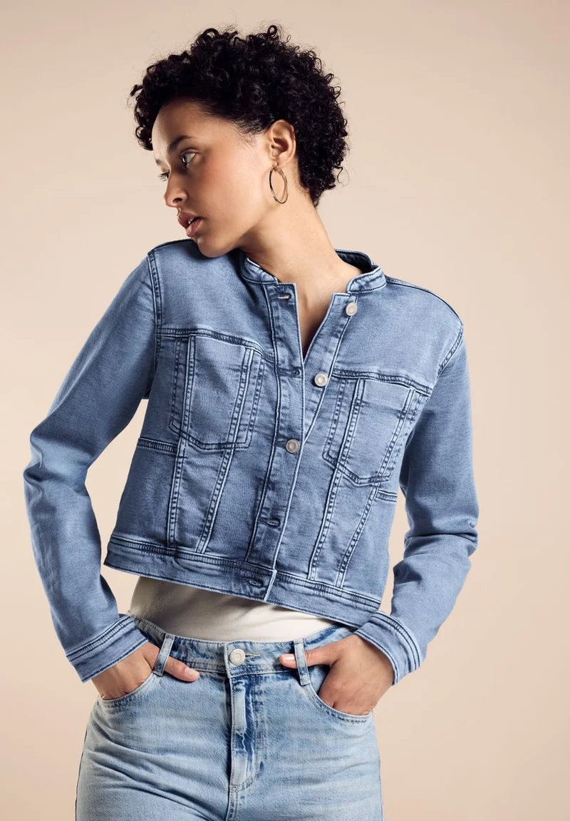 Kurze Jeansjacke