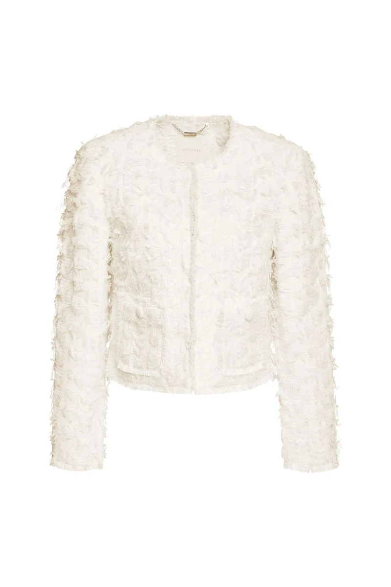 Boxy tweed jacket