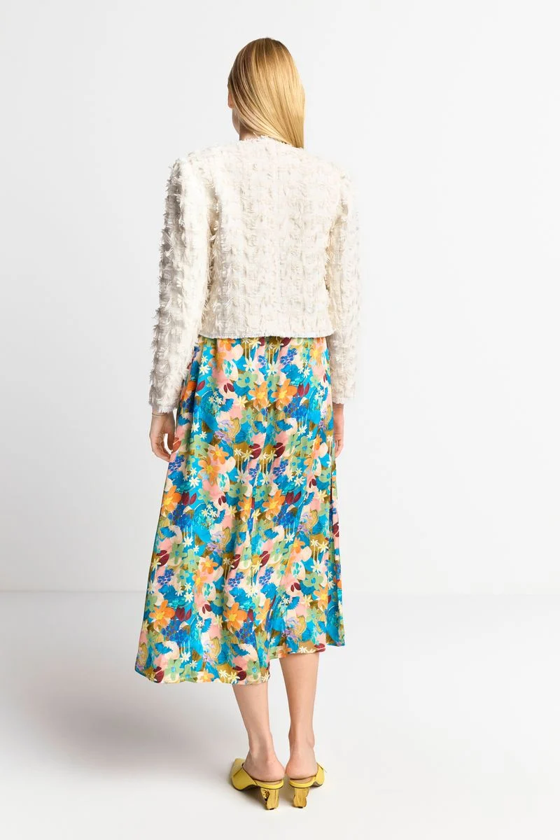 Boxy tweed jacket