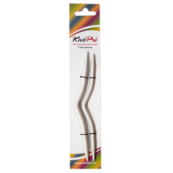 KnitPro Aluminium-Stricknadeln mit Kabel 6 mm / 8 mm