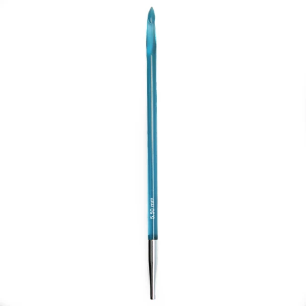 KnitPro Trendz Tunesische Häkelnadel, austauschbar, 5,5 mm