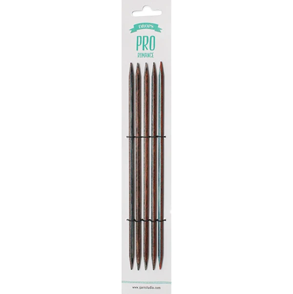 DROPS Pro Romance Strumpfstricknadeln 20 cm, 4,5 mm