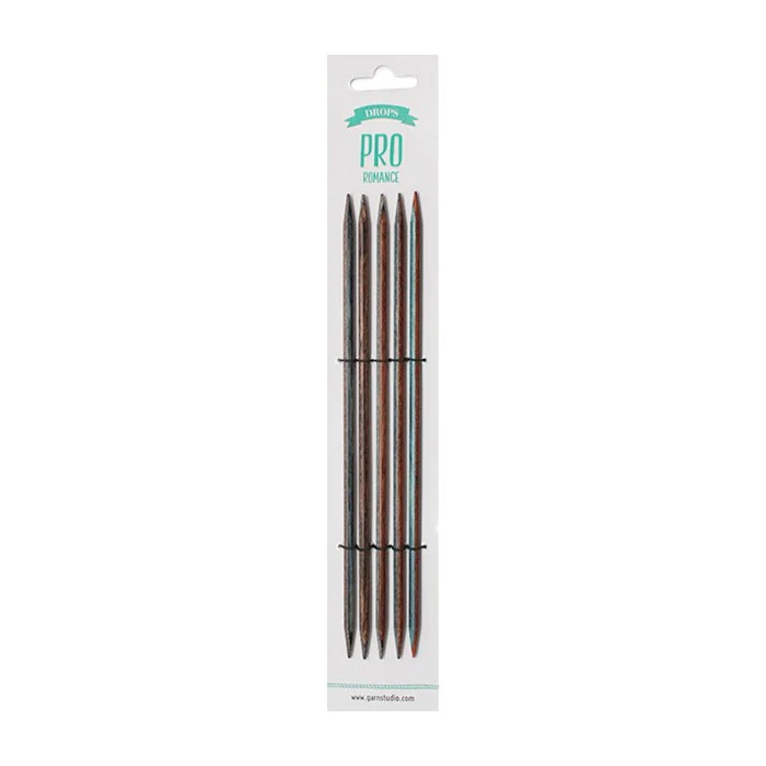 DROPS Pro Romance Strumpfstricknadeln 20 cm, 4,0 mm