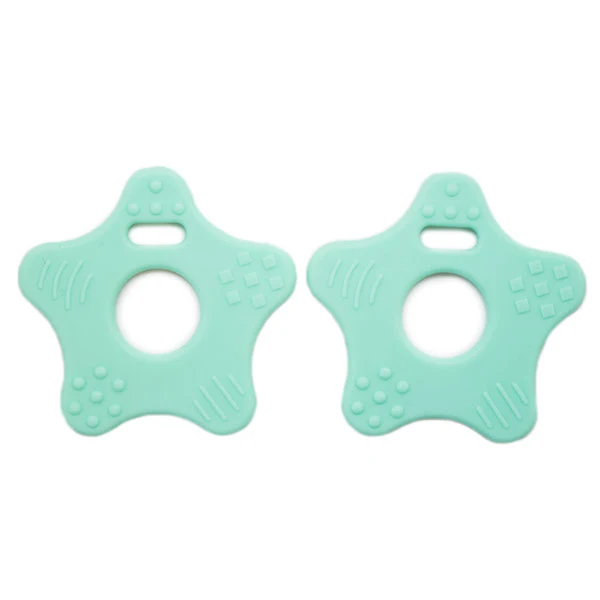 Go Handmade Stern-Beißringe 23 Mint