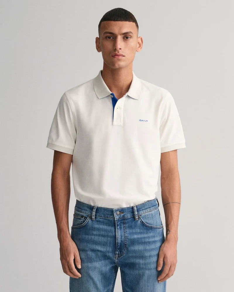 Kontrast Piqué Poloshirt