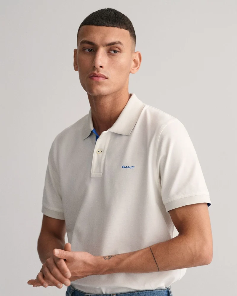 Kontrast Piqué Poloshirt